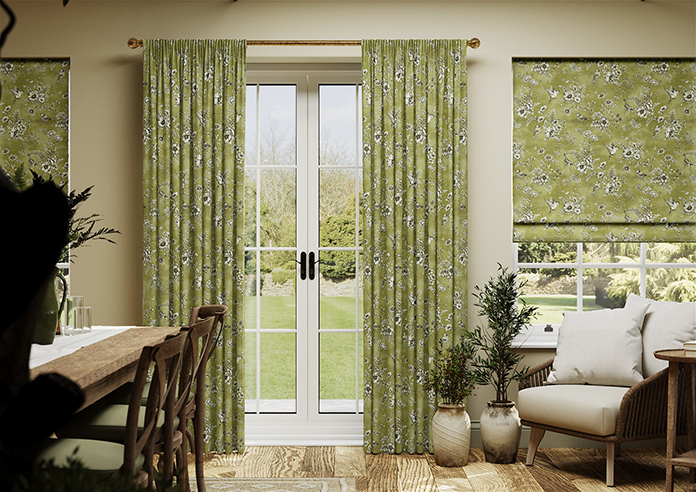 Finch Toile, Willow - Made to Measure Curtains - Image 3
